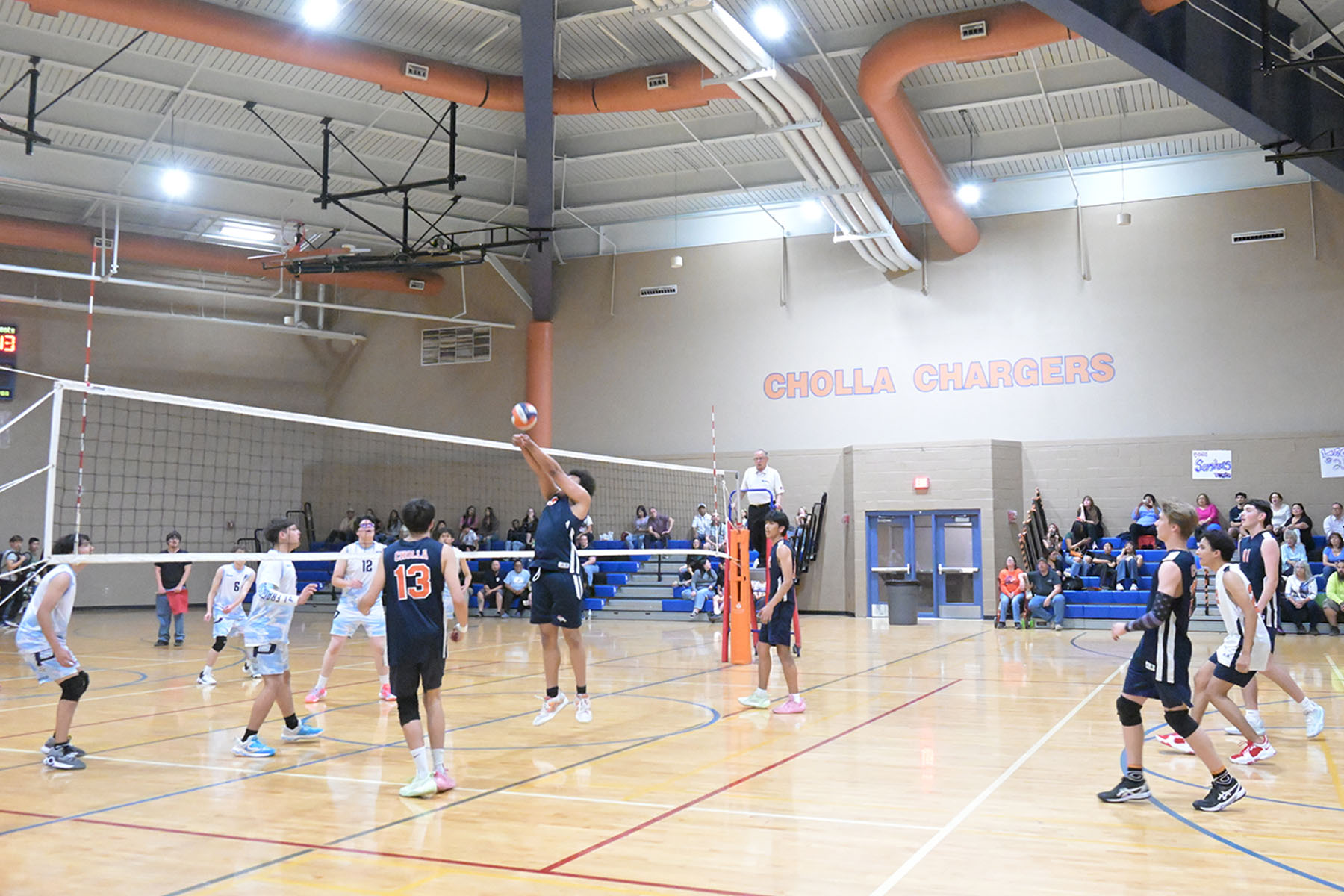 2 armed volley
