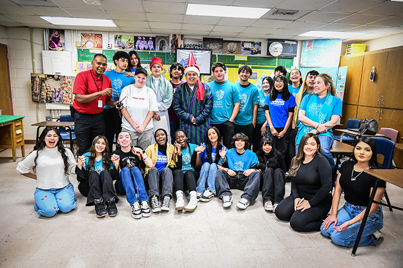 Group photo of the Arabic program